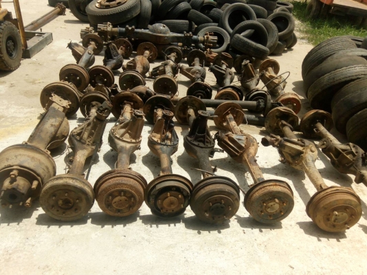 เพลากะบะและเพลา 6 ล้อ