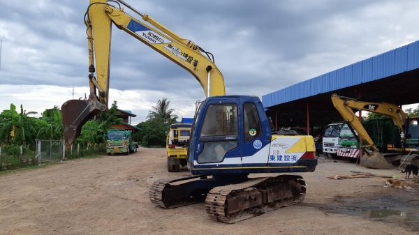 ขายรถแบคโฮ KOBELCO SK120-/// เอกสารอินวอย ราคา 560000