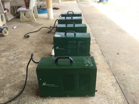 ขายตู้เชื่อมอินเวอเตอร์ 300A มือ2 ยี่ห้อHitronic รุ่น Arc300 มี 5 ใบ ใบละ 7,800 บาท