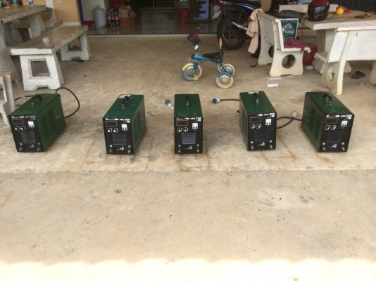 ขายตู้เชื่อมอินเวอเตอร์ 300A มือ2 ยี่ห้อHitronic รุ่น Arc300 มี 5 ใบ ใบละ 7,800 บาท