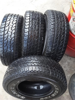 Maxxis AT700 ขนาด 265-70-16 ปี18 สภาพใหม่ 1ชุด Maxxis AT700 ขนาด 265-70-16 ปี18 สภาพใหม่ 1ชุด