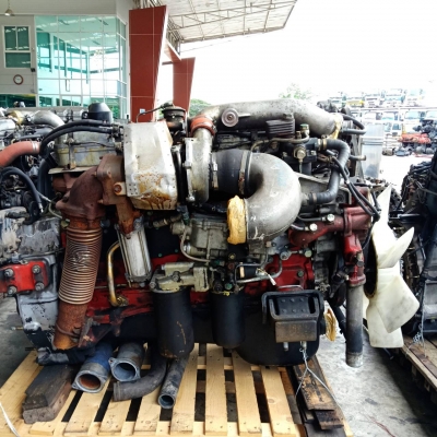 บอกคำเดียวว่า #แรง เครื่อง HINO P11C TURBO 330HP คันเร่งสายมีให้เลือกหลายตัว เครื่องนอกสวยๆ