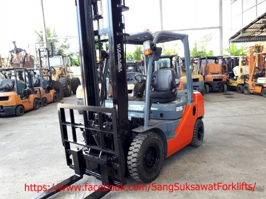 ขายรถยก 2.5 ตัน รถนอกนำเข้าเองจากญี่ปุ่น MADE IN JAPAN