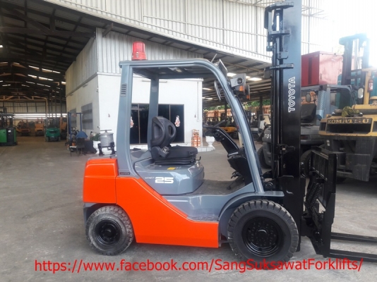 ขายรถยก 2.5 ตัน รถนอกนำเข้าเองจากญี่ปุ่น MADE IN JAPAN