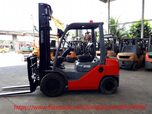 ขายรถยก 2.5 ตัน รถนอกนำเข้าเองจากญี่ปุ่น MADE IN JAPAN