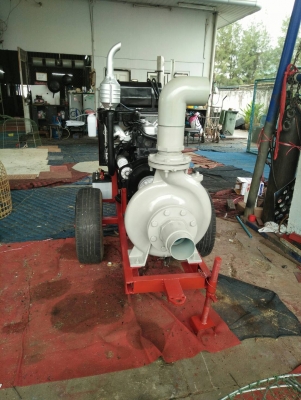 เครื่องสูบนํ้าประกอบใหม่พร้อมใช้งาน เครื่องยนต์ ISUZU  c223 เครื่อง 2200 CC 75 แรงม้า