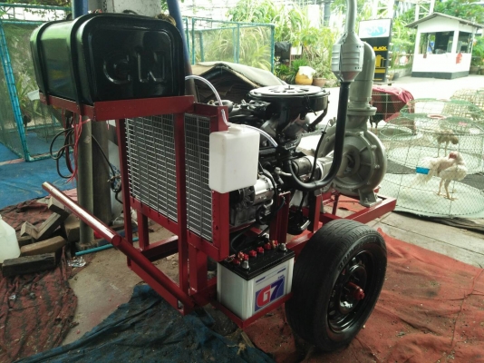 เครื่องสูบนํ้าประกอบใหม่พร้อมใช้งาน เครื่องยนต์ ISUZU  c223 เครื่อง 2200 CC 75 แรงม้า