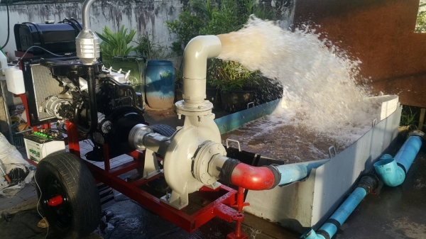 เครื่องสูบนํ้าประกอบใหม่พร้อมใช้งาน เครื่องยนต์ ISUZU  c223 เครื่อง 2200 CC 75 แรงม้า