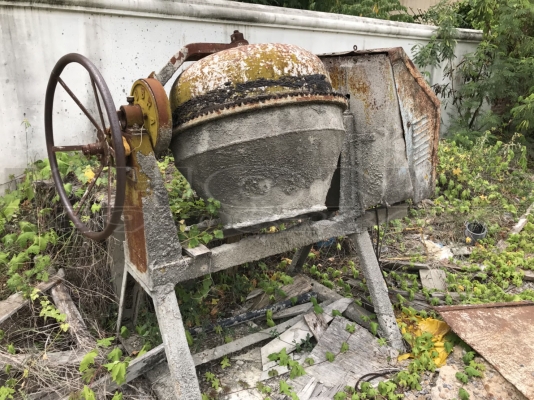 ขายด่วน โม่ปูน พร้อมไดร์ ใช้งานได้เลย เพียง 12000 บาท