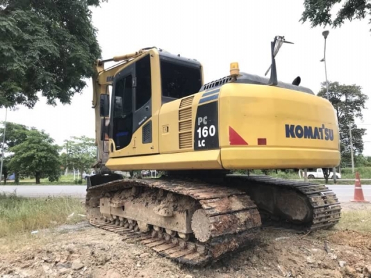 ขาย 1,250,000 บาท KOMATSU PC160-8 ทำงาน 13,XXX ชม เครื่องดี ปั้มแรง โช่หนา เอวแน่น เอกสารเล่มทะเบียน  รถอยู่ โคราช โทร 0610710295