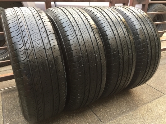 ยาง Bridgestone 245 70 16 กลางปี17 ดอกเต็ม ไม่มีปะ เนื้อนิ่มๆ ใช้ยาว ราคาไม่แพง