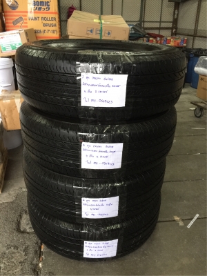 ยาง Bridgestone 245 70 16 กลางปี17 ดอกเต็ม ไม่มีปะ เนื้อนิ่มๆ ใช้ยาว ราคาไม่แพง