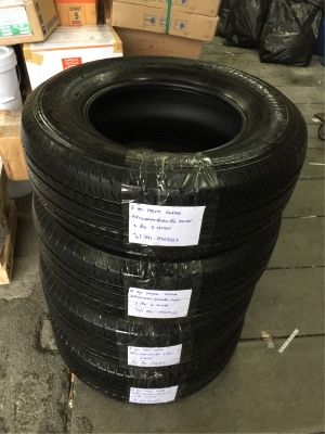 ยาง Bridgestone 245 70 16 กลางปี17 ดอกเต็ม ไม่มีปะ เนื้อนิ่มๆ ใช้ยาว ราคาไม่แพง