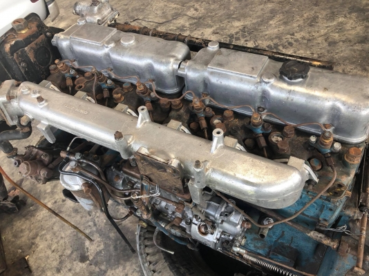 ขายเครื่องพร้อมเกียร์ Nissan PE6 220 แรงม้า