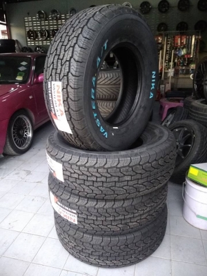 ยางไทยกระบะสายลุย 265-70-16 ปี 18 เส้นละ 2600 บาท ยางไทยกระบะสายลุย 265-70-16 ปี 18 เส้นละ 2600 บาท