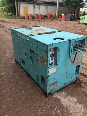 ขายด่วน  ปั้มลมเก่านอก  พร้อมใช้งาน เครื่องคูโบต้า 3 สูบ