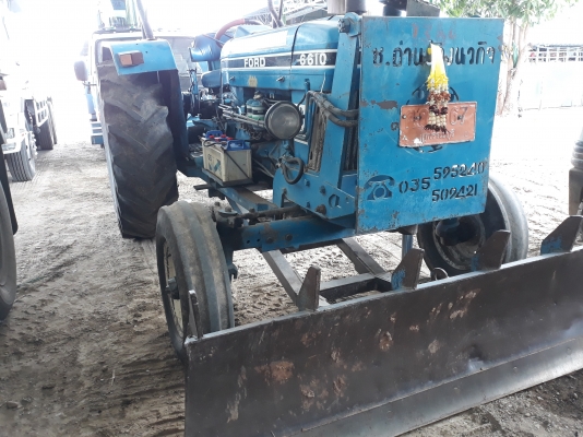 ขายรถไถฟอด6610เพลาเดียวเสื้อลายปั้มกลมอุปกรณ์บ้านโป้งราคาต่อรอง