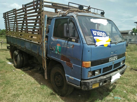 ขายรถกระบะบรรทุก6ล้อเสริมข้าง Isuzu115แรง4bd1 รถปี36