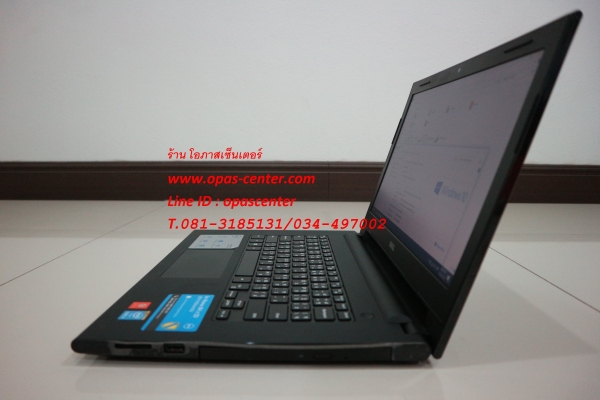 โน๊ตบุ๊ค Dell Inspiron3442 Core i3-4005U Ram 4G HDD 500 GB ที่ชาร์ท กระเป๋า สภาพใหม่