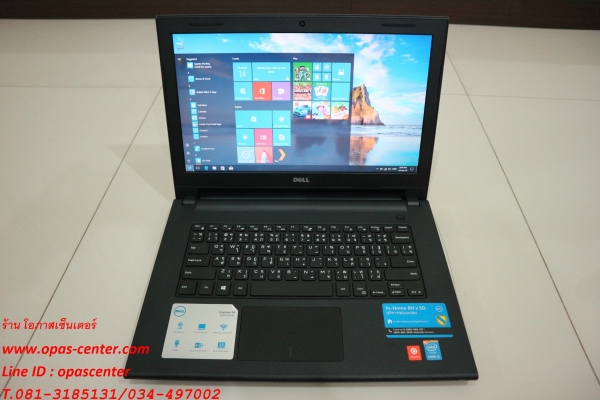โน๊ตบุ๊ค Dell Inspiron3442 Core i3-4005U Ram 4G HDD 500 GB ที่ชาร์ท กระเป๋า สภาพใหม่ โน๊ตบุ๊ค Dell Inspiron3442 Core i3-4005U Ram 4G HDD 500 GB ที่ชาร์ท กระเป๋า สภาพใหม่