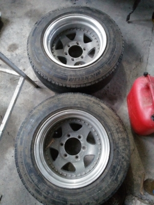 ขายล้อบริดสโตน แท้ สองชิ้น