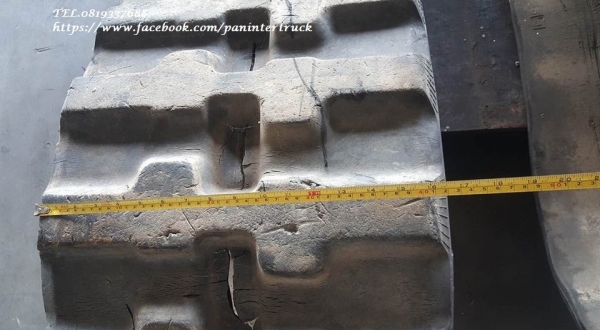 สินค้าเก่านอก ขายถูกด่วนๆ RUBBER TRACK แทรคยางสามารถใส่กับรถขุดไซค์ 60,65,75 /ขนาด 420*14.2*41(ข้อ) /ราคาเพียง(คู่ละ :31,000 บาท)