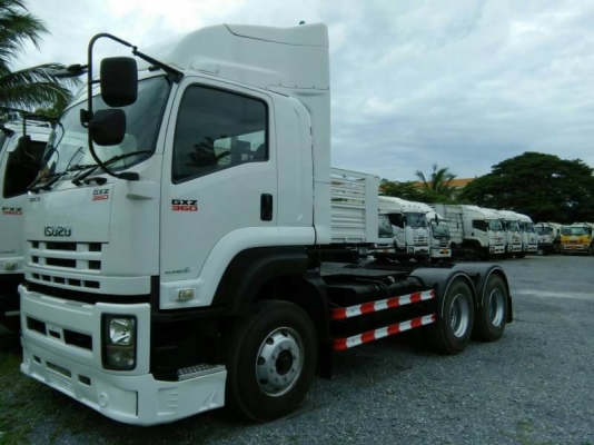 10ล้อหัวลาก ISUZU DECA 360ปี56 สวยสภาพเดิมๆมี6หัว