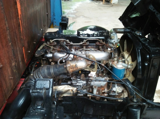 Isuzu NPR59LU 115ห้างแท้ปี36 กะบะยาว4.3ม คอกไม้อย่างงาม เล่มพร้อมโอน