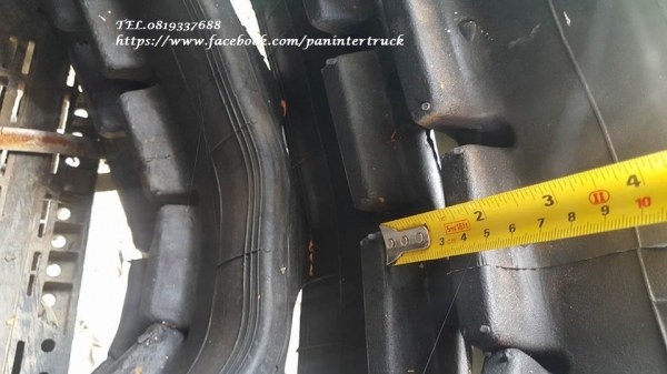 FROM JAPAN RUBBER TRACK แทรคยางใหม่สามารถใส่กับรถขุดไซค์10,15,20,25,30,/ ขนาด 230*9.6*32(ข้อ)-33(ข้อ)