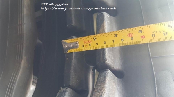 FROM JAPAN RUBBER TRACK แทรคยางใหม่สามารถใส่กับรถขุดไซค์10,15,20,25,30,/ ขนาด 230*9.6*32(ข้อ)-33(ข้อ)