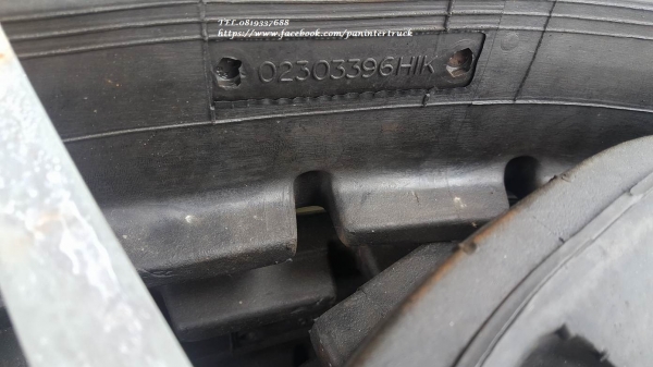 FROM JAPAN RUBBER TRACK แทรคยางใหม่สามารถใส่กับรถขุดไซค์10,15,20,25,30,/ ขนาด 230*9.6*32(ข้อ)-33(ข้อ)