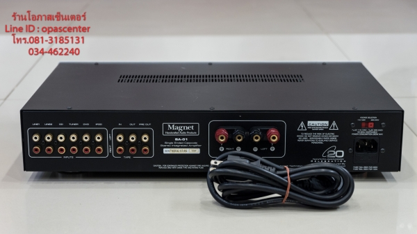 แอมป์ Magnet รุ่น SA-01 ของแท้ สภาพใหม่ ใช้ได้ปกติ แอมป์ Magnet รุ่น SA-01 ของแท้ สภาพใหม่ ใช้ได้ปกติ