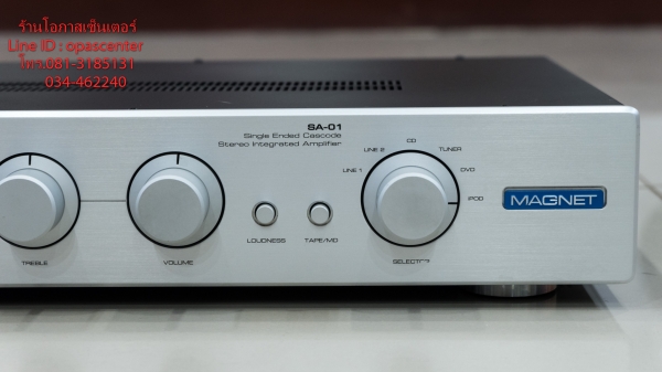 แอมป์ Magnet รุ่น SA-01 ของแท้ สภาพใหม่ ใช้ได้ปกติ แอมป์ Magnet รุ่น SA-01 ของแท้ สภาพใหม่ ใช้ได้ปกติ
