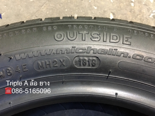 ยางป้ายแดง Michelin 175-65-15 ปี 18 สภาพใหม่ๆ