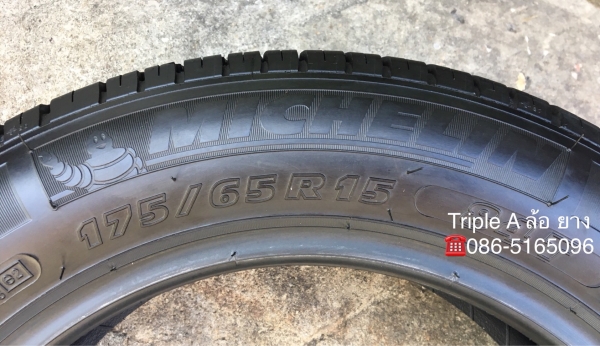 ยางป้ายแดง Michelin 175-65-15 ปี 18 สภาพใหม่ๆ