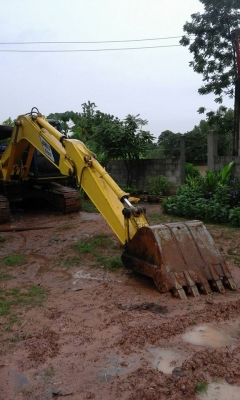 ขายรถขุดแบ็คโคSK120-3มาร์คทรี บูมสวยไฟฟ้าตัดช่วงล่างดีเครื่องเดิมใช้งานประจำ