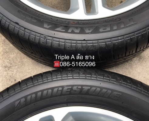 ล้อแม็ก Ford Fiesta ขอบ 16 พร้อมยาง 195-50-16 Bridgestone ปี13
