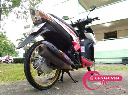 MIO125 MX ปี 53 รถเครื่องเดิม เอกสารครบ ชุดสีตามสภาพ ลองได้ที่เคหะร่มเกล้า ลาดกระบัง