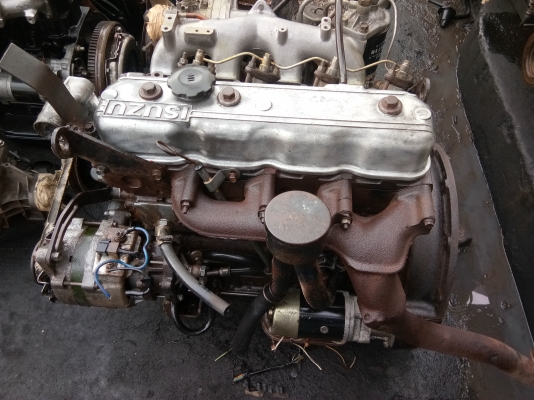 เครื่องยน์ อิซุสุ 85 แรง 4BA1 สวยๆไม่มีไอน้ำไม่ดัน