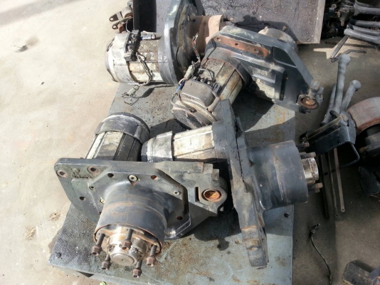 มอเตอร์พร้อมเฟืองขับรถฟอร์คลิฟท์