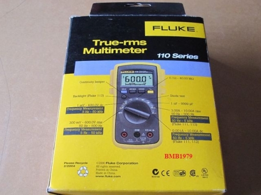 ขาย multimeter fluke 110 พร้อมกล่อง