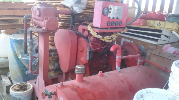 ขายด่วน! เครื่องยนต์ดัยเพลิง ( Fire Pump ) Cummins
