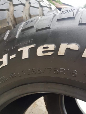 ขายยาง BF MK2 265/75/16 ขายยาง BF MK2 265/75/16