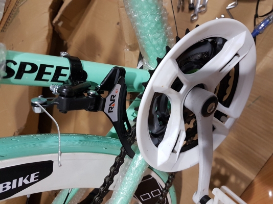 จักรยานไฮบริดมีเเกียร์หน้า+เกียร์หลัง