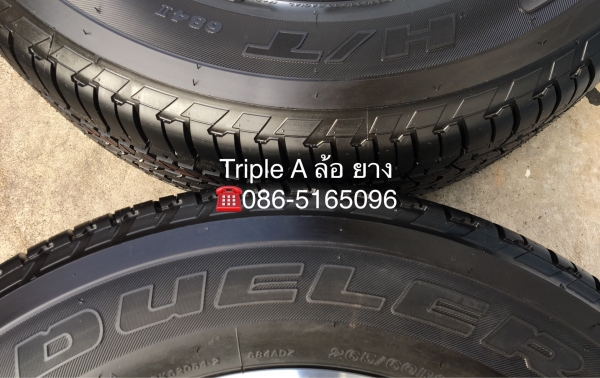 ยางป้ายแดง Bridgestone 265-60-18 ปี 18