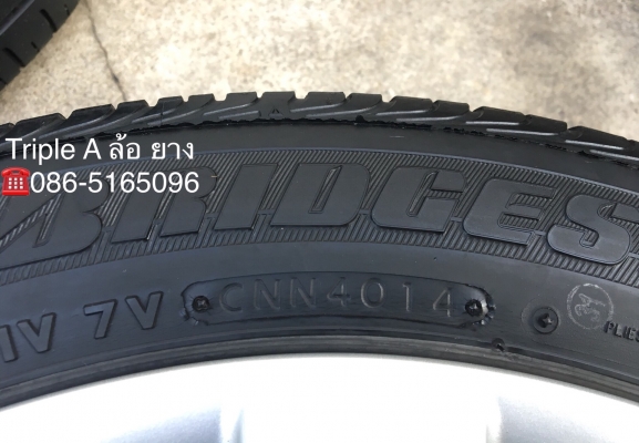 ล้อแม็ก Suzuki Swift ขอบ16 พร้อมยาง 185-55-16 Bridgestone ปลายปี 14