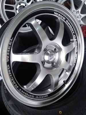 แม็กใหม่ ขอบ 16 งานไทยโปรแม็ก ราคา 8900 พร้อมยางไทย 15900 บาท ของแถมครบ