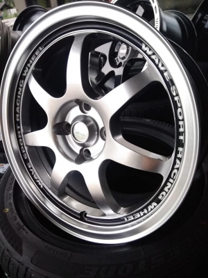 แม็กใหม่ ขอบ 16 งานไทยโปรแม็ก ราคา 8900 พร้อมยางไทย 15900 บาท ของแถมครบ