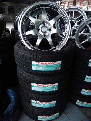 แม็กใหม่ ขอบ 16 งานไทยโปรแม็ก ราคา 8900 พร้อมยางไทย 15900 บาท ของแถมครบ