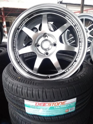 แม็กใหม่ ขอบ 16 งานไทยโปรแม็ก ราคา 8900 พร้อมยางไทย 15900 บาท ของแถมครบ